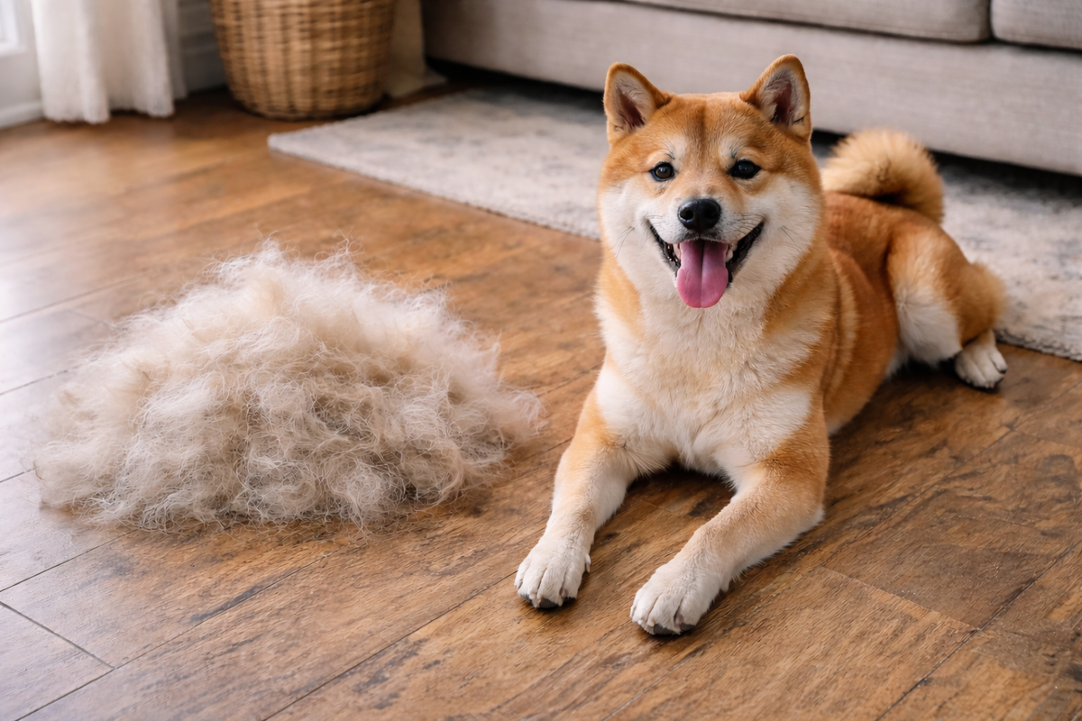 Fellwechsel: Wenn dein Hund Haare lässt